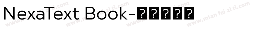 NexaText Book字体转换